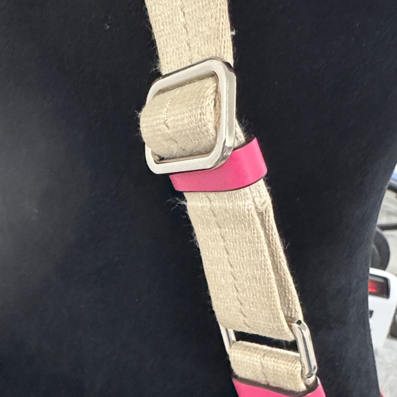 Coach Beige and Red Crossbody Bag - Picture 5 of 12